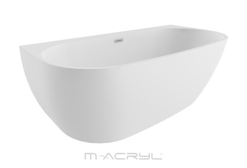 M-Acryl Avalon 170x80 cm kád, fehér előlappal 12475