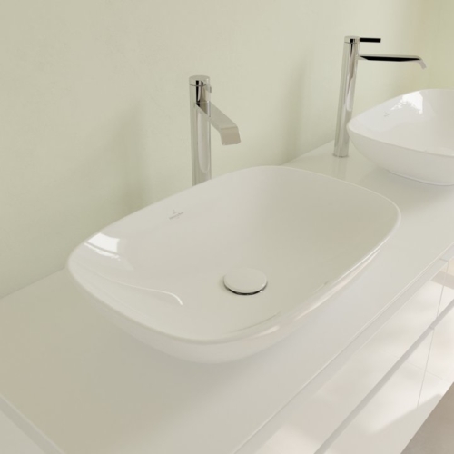 Villeroy and Boch Loop & Friends Surface 56x38 cm ráültethető mosdó CeramicPlus felülettel 4A4900R1