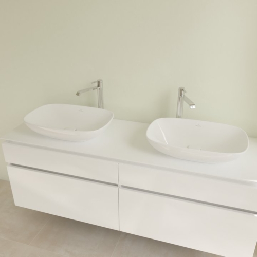 Villeroy and Boch Loop & Friends Surface 62x42 cm ráültethető mosdó CeramicPlus felülettel 4A5000R1