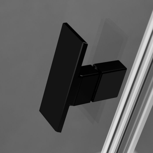 Radaway Nes Black DWJ II 100 cm balos zuhanyajtó, fekete 10036100-54-01L