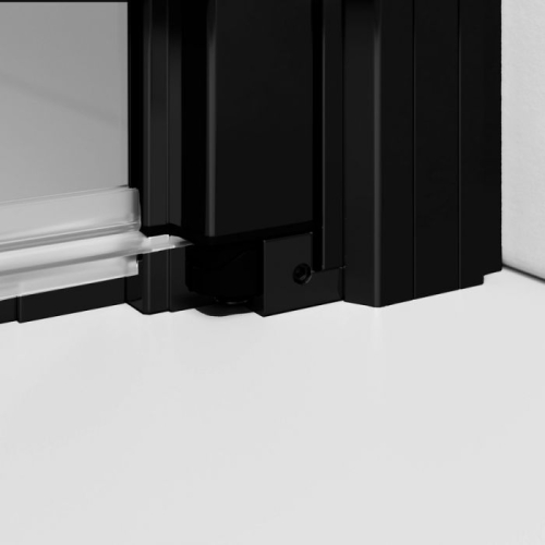 Radaway Nes Black DWJ II 100 cm balos zuhanyajtó, fekete 10036100-54-01L