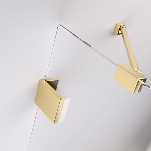 Radaway Essenza Pro Gold PNJ II 100 arany kádparaván 10101100-09-01