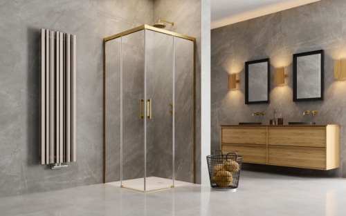 Radaway Idea Gold KDD 90 B zuhanykabin (egy ajtó), balos 387060-09-01L