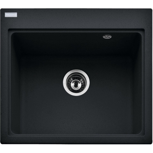 Franke Kubus gránit mosogató 585x520 mm, onyx 114.0285.231