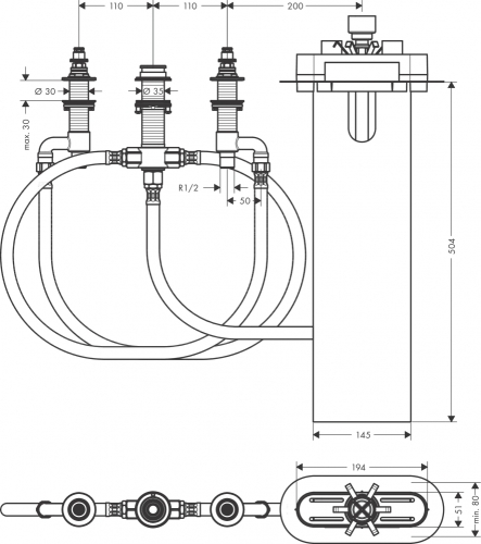 Hansgrohe alap szett 13440180