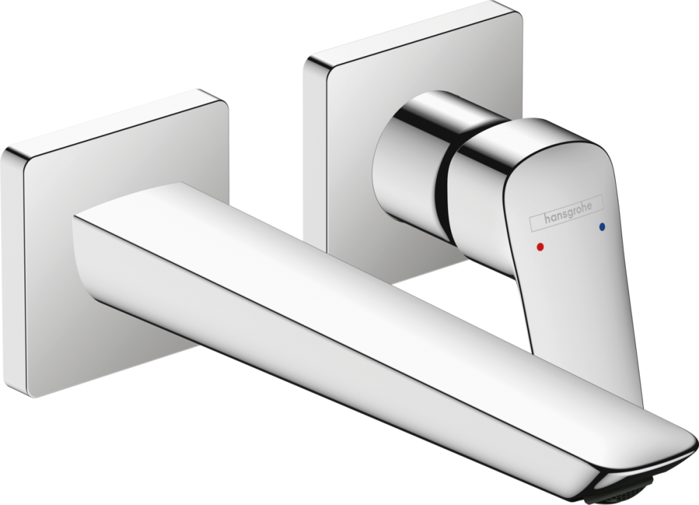 Hansgrohe Logis Fine egykaros mosdócsaptelep falsík alatti telepítéshez, 20,5 cm-es kifolyóval, króm 71256000