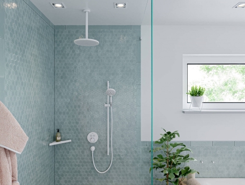 Hansgrohe AddStoris sarokpolc, matt fehér 41741700