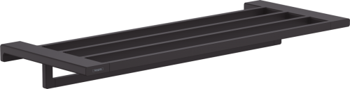 Hansgrohe AddStoris törölközőtartó polc, matt fekete 41751670