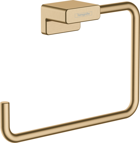 Hansgrohe AddStoris törölközőtartó, kampós, szálcsiszolt bronz 41754140