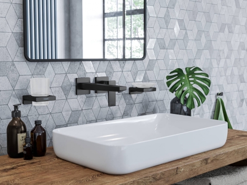 Hansgrohe AddStoris fogkefe tartó pohár, matt fekete 41749670