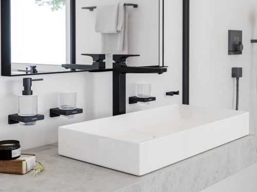 Hansgrohe AddStoris fogkefe tartó pohár, matt fekete 41749670