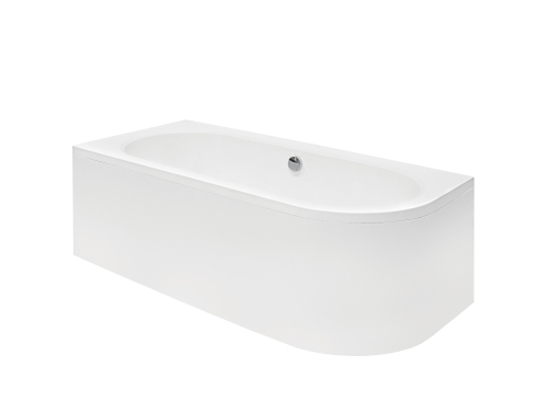 Besco AVITA 180 cm univerzális kád előlap, fehér OAV-180-NS