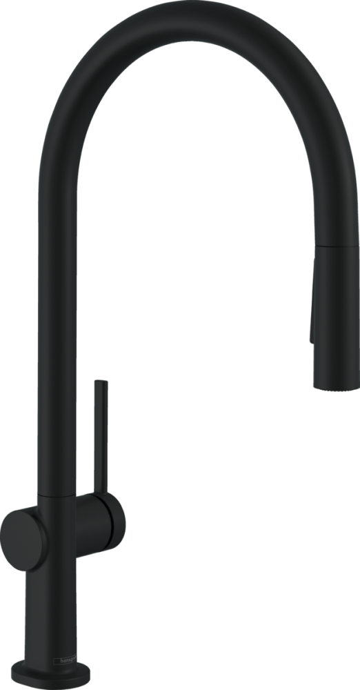 Hansgrohe Talis M54 egykaros konyhai csaptelep 210, matt fekete 72842670