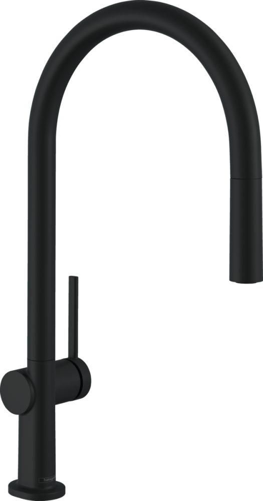 Hansgrohe Talis M54 Egykaros konyhai csaptelep 210, matt fekete 72802670