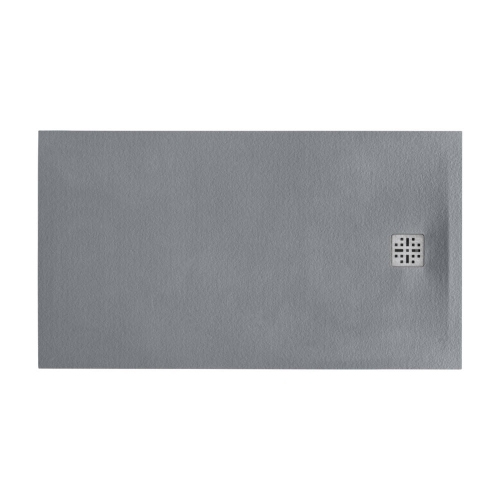 Marmy Dolomite öntött márvány zuhanytálca 70x120 cm, Valentino Grey 80 7637 70 12 53