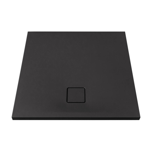 Marmy Loft öntött márvány zuhanytálca 90x90 cm, Cavalli Black 80 7975 90 90 54