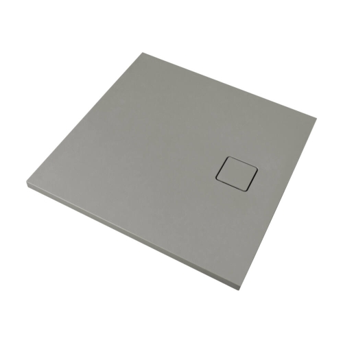 Marmy Loft öntött márvány zuhanytálca 100x100 cm, Valentino Grey 80 7983 10 10 53