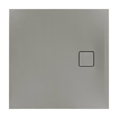 Marmy Loft öntött márvány zuhanytálca 100x100 cm, Valentino Grey 80 7983 10 10 53