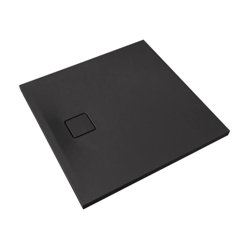 Marmy Loft öntött márvány zuhanytálca 80x80 cm, Cavalli Black 80 7974 80 80 54