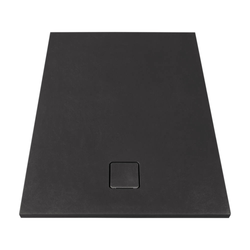 Marmy Loft öntött márvány zuhanytálca 70x90 cm, Cavalli Black 80 7970 70 90 54