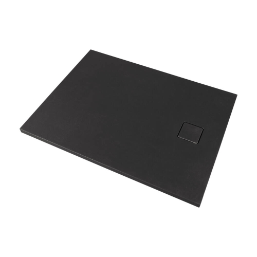 Marmy Loft öntött márvány zuhanytálca 70x100 cm, Cavalli Black 80 7971 70 10 54
