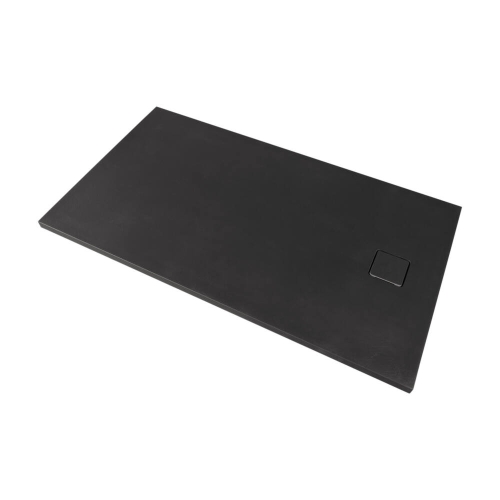 Marmy Loft öntött márvány zuhanytálca 90x140 cm, Cavalli Black 80 7973 90 14 54