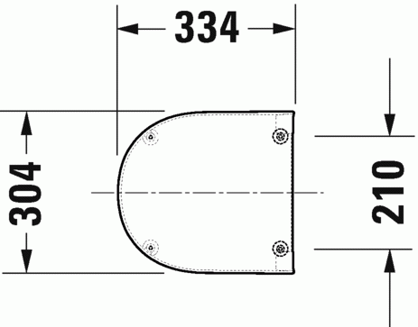 Duravit ME by Starck piszoártető 0024090000