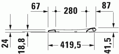 Duravit D-Neo lassú záródású wc ülőke 0021690000