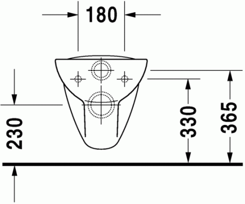 Duravit D-code fali wc szett 45350900A1