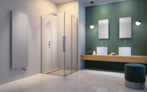 Radaway Furo KDD 100 J zuhanykabin (egy ajtó), jobbos 10105100-01-01R
