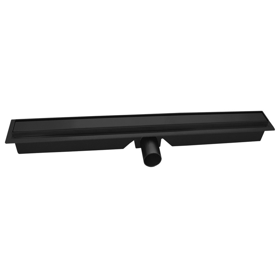 Ferro Super Slim Pro zuhanyfolyóka, matt fekete OLSP1-80-BL