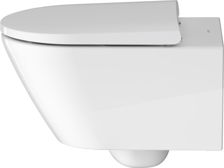 Duravit D-Neo öblítőperem nélküli Duravit Rimless fali wc szett (ülőkével) 45770900A1