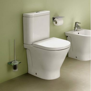 Roca The Gap Round Compact perem nélküli, monoblokk wc csésze A3420N7000