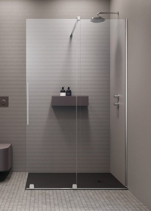 Radaway Furo Walk-in zuhanyfal jobbos 90 cm 10106488-01-01R, 10110444-01-01