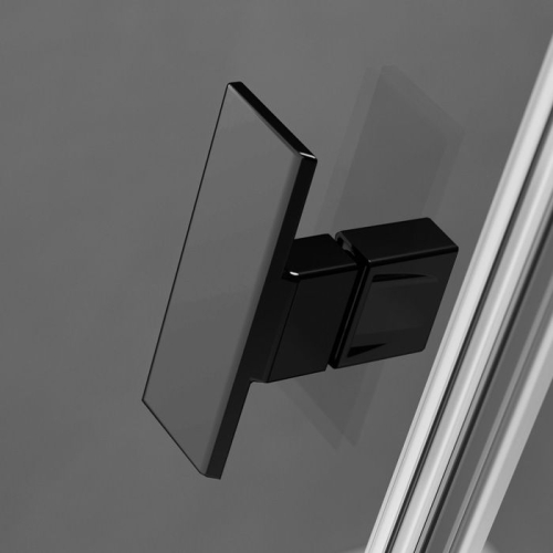 Radaway Nes Black DWJ I 80 B Factory fekete zuhanyajtó, balos 10026080-54-55L