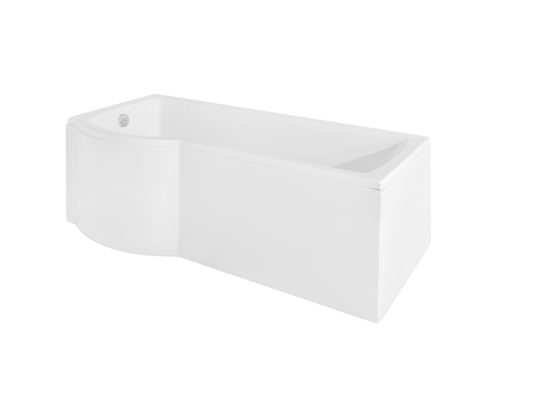 Besco INSPIRO 170 cm univerzális kád elő-és oldallap, fehér OAI-170-II