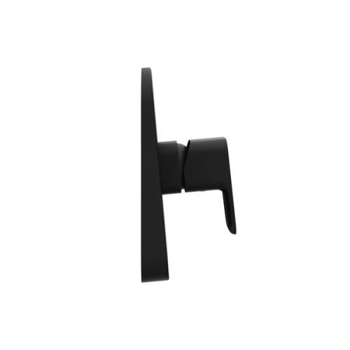 Ravak TD F 062.20, 10° Free black falba süllyesztett csaptelep váltó nélkül, belső egységgel X070157