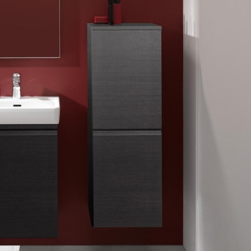 Laufen Pro S 100 középmagas szekrény, ajtózsanér bal oldalon, wenge H4831110954231