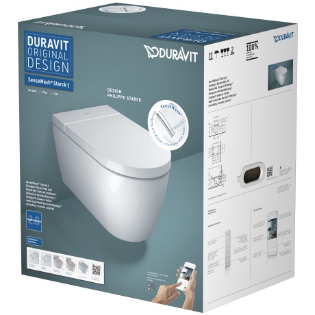 Duravit SensoWash Starck f SensoWash Starck f Lite Compact dusch-wc 650001012004310