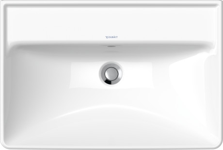 Duravit D-Neo mosdó 65x44 cm csaplyuk nélkül WonderGliss bevonat 23666500601