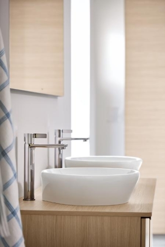 Duravit D-Neo pultra ültethető mosdó 40 cm 2371400070