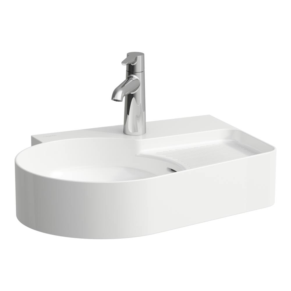 Laufen VAL 53x40 cm kézmosó alsó felülete csiszolt, fehér LCC felület H8162884001061