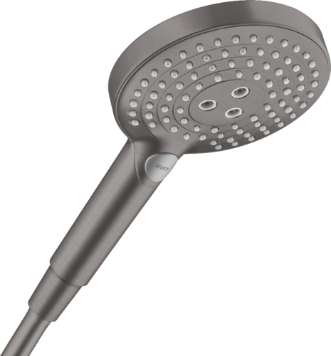 Hansgrohe Raindance Select S Kézizuhany 120 3jet, szálcsiszolt fekete króm 26530340