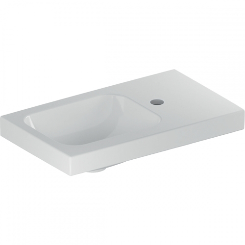 Geberit iCon Light kézmosó pakolófelülettel 53x31 cm jobbos 501.832.00.1