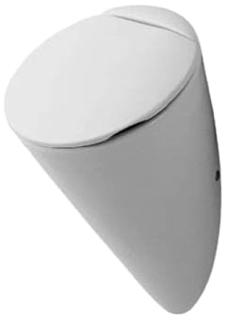 Duravit Starck1 piszoár légymatricával WonderGliss bevonat 08353200071 (piszoártető szerelési lehetőség)