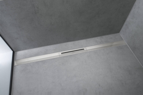 Hansgrohe RainDrain Flex zuhanylefolyó színkészlet 1000, méretre vágható, rozsdamentes acél 56046800
