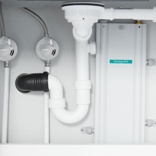 Hansgrohe Aquno Select M81 konyhai csaptelep 250 2jet, kihúzható kifolyóval, sBox, króm 73830000