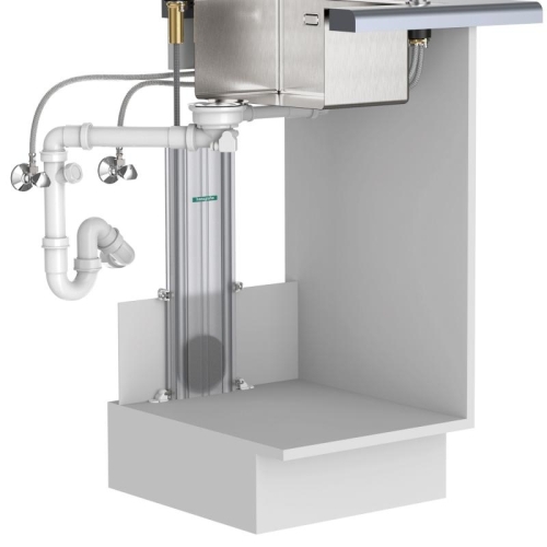 Hansgrohe Aquno Select M81 konyhai csaptelep 250 2jet, kihúzható kifolyóval, sBox, króm 73830000