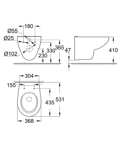 Grohe Rapid SL Projekt falsík alatti wc tartály komplett szett SZP-GR16 (38840000, 38505SH0, 39427000, 39493000)