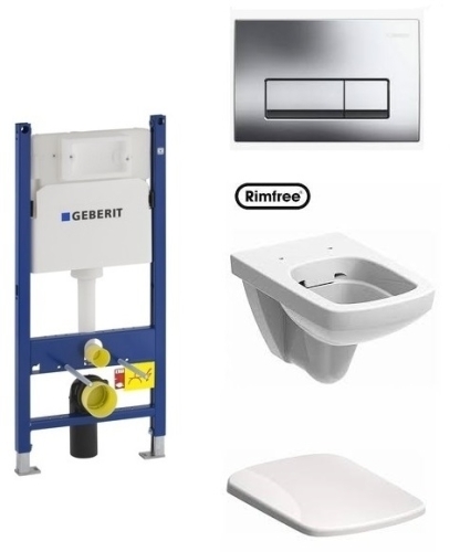 Geberit DuofixBasic falsík alatti wc tartály komplett szett SZP-GE5 (111.153.00.1, 115.119.21.1, 500.275.01.1, 500.332.01.1)